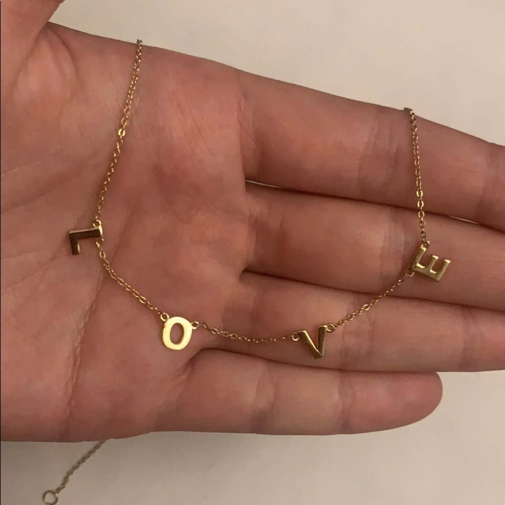 COPY - LOVE necklace